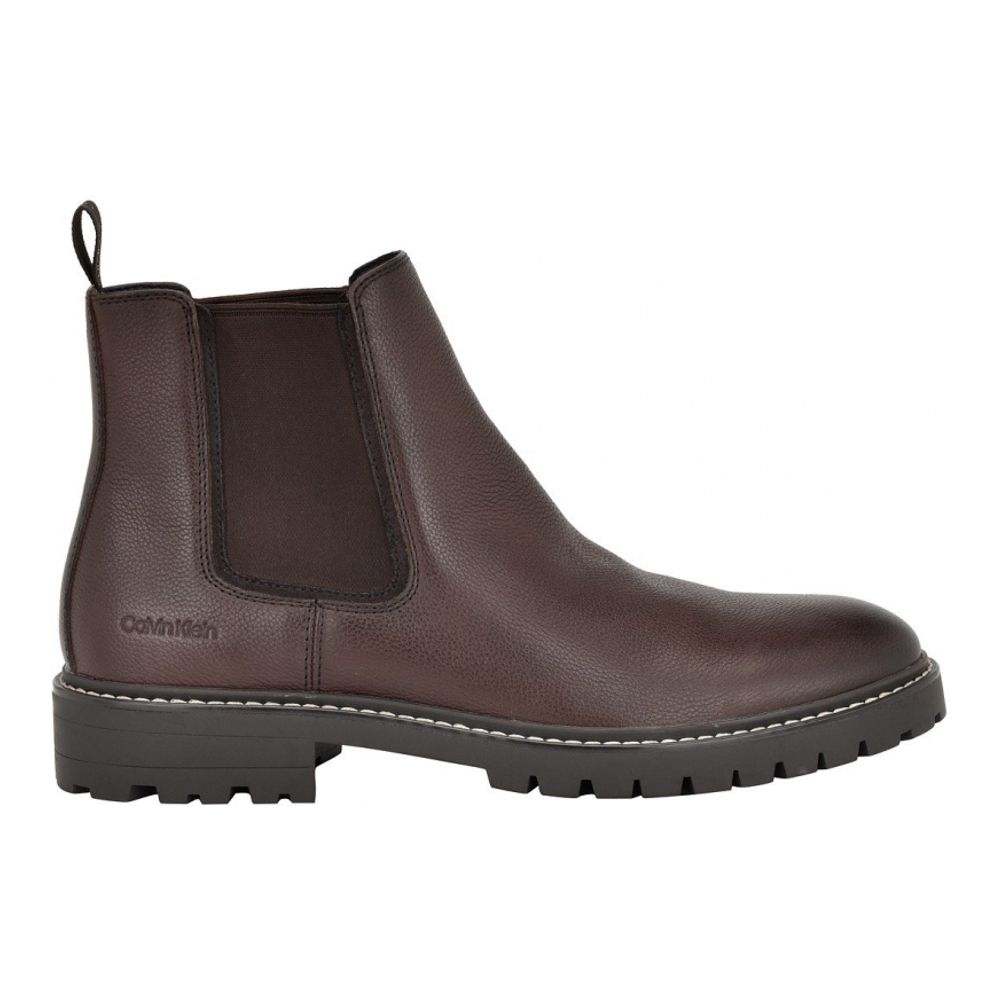 Men's 'Letrel Almond Toe Lug Sole' Booties