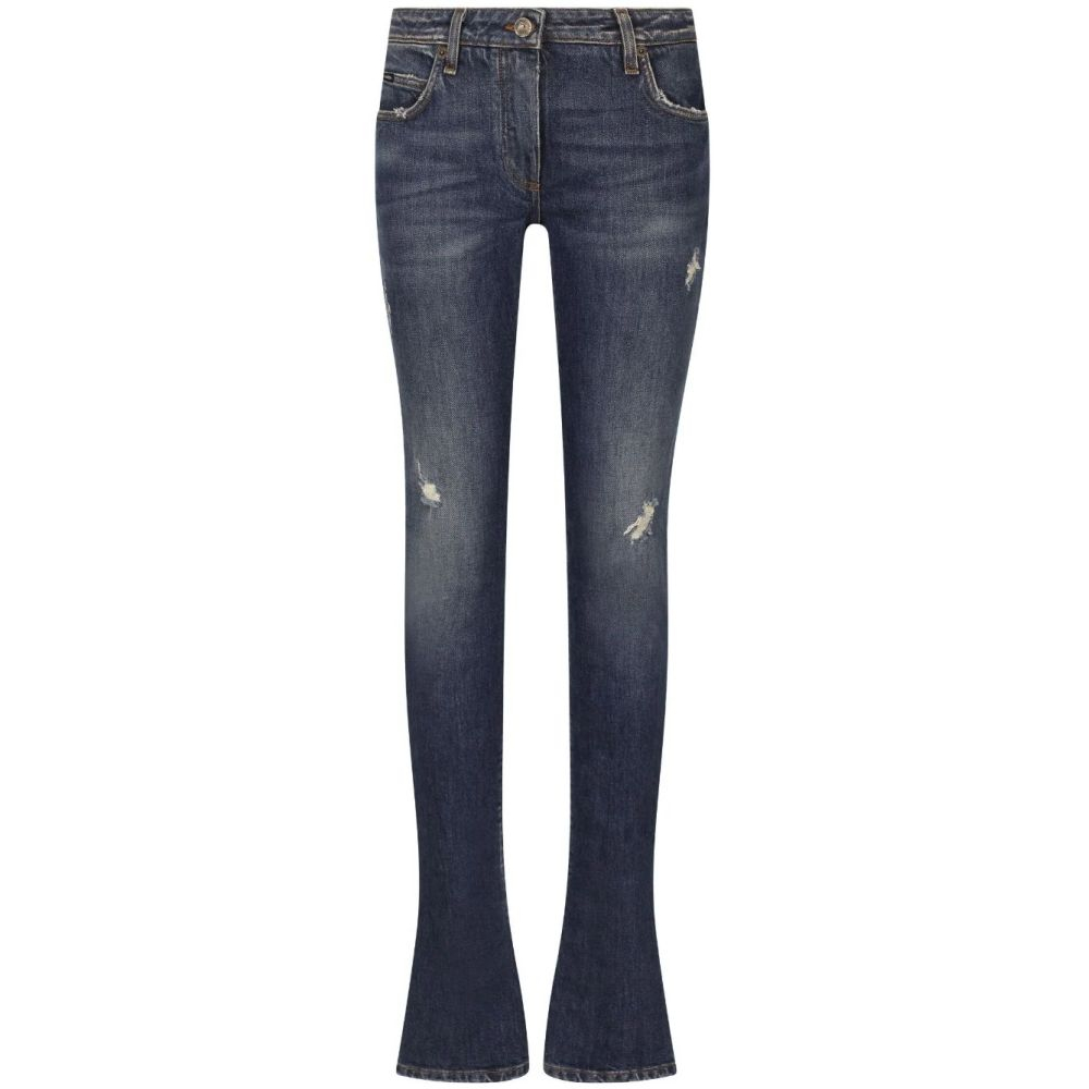 Jeans 'Mid-Rise Slim-Cut' pour Femmes