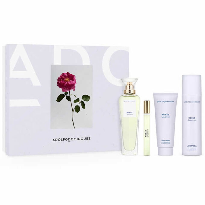 'Agua Fresca De Rosas' Perfume Set - 4 Pieces