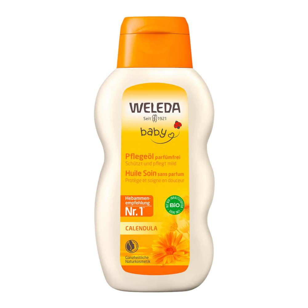 'Calendula Fragrance-Free' Baby Oil - 200 ml