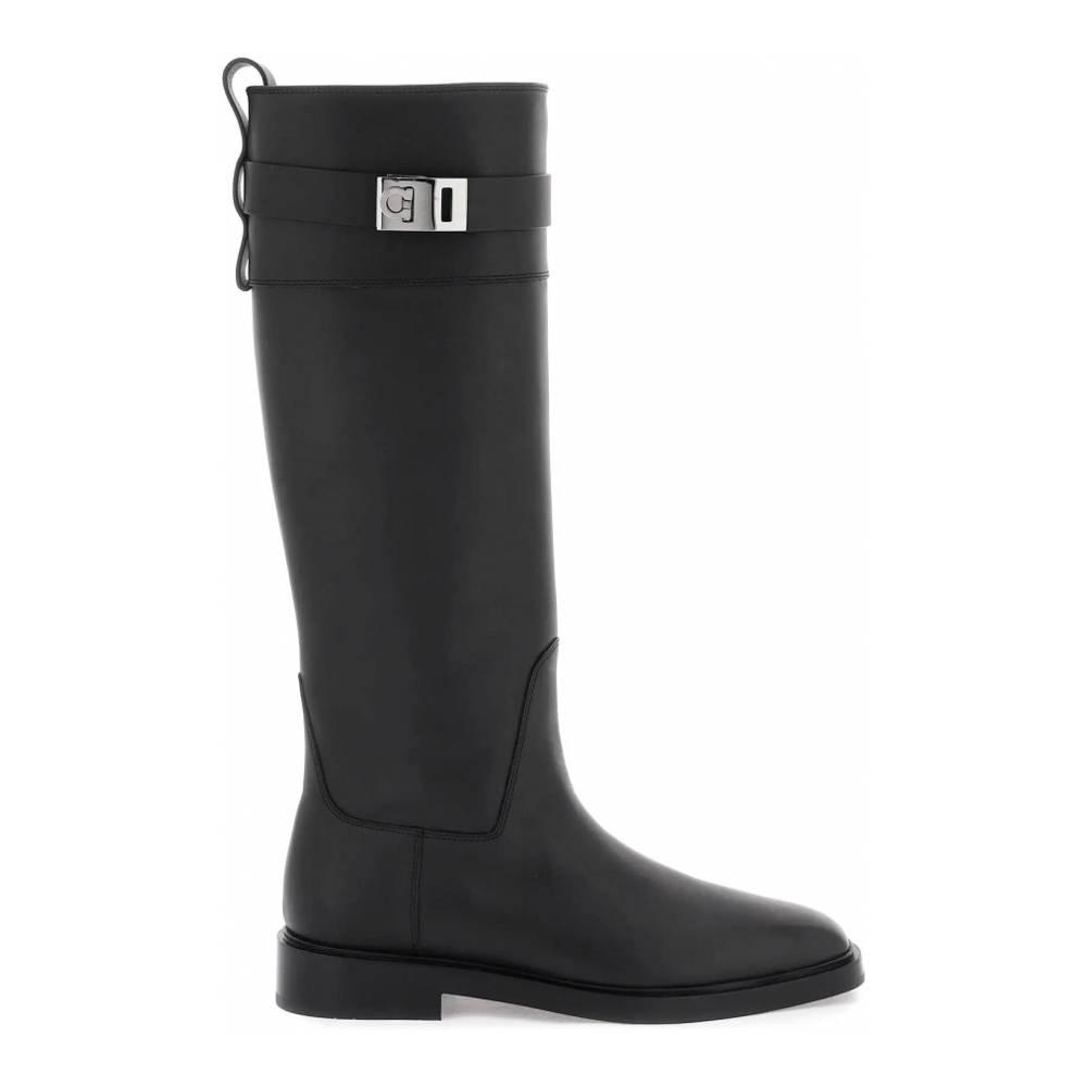 Women's 'Gancini Buckle' Long Boots