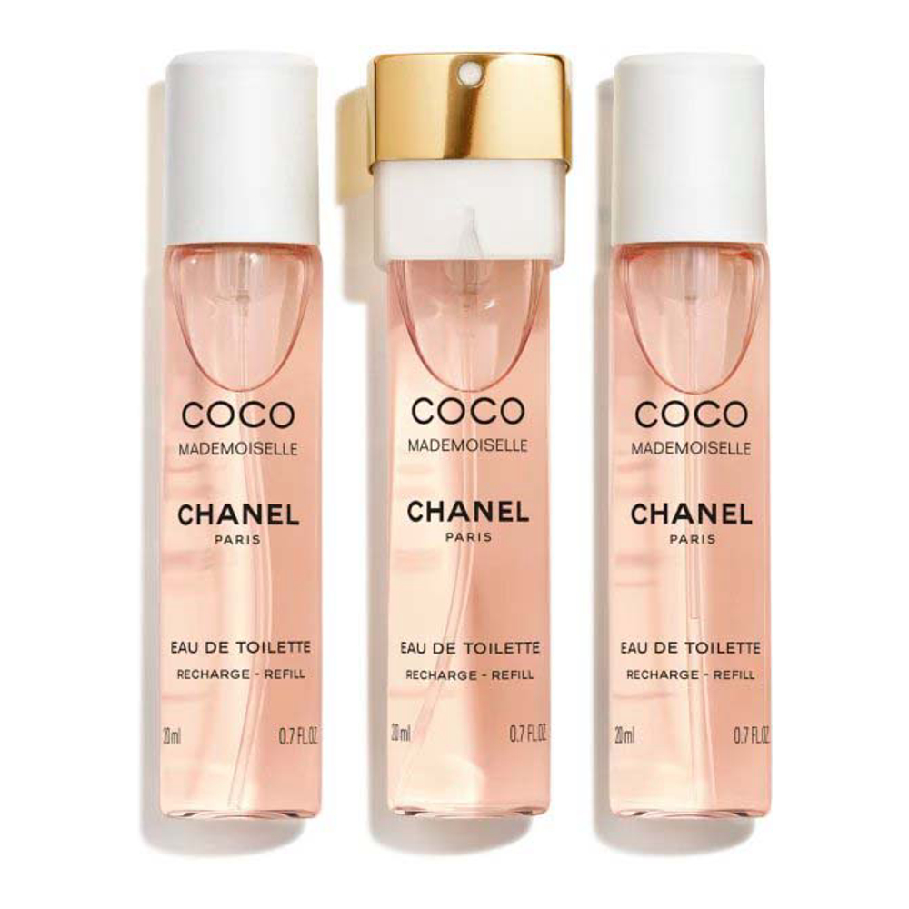 'Coco Mademoiselle Twist & Spray' Eau de toilette - Refill - 20 ml, 3 Pieces