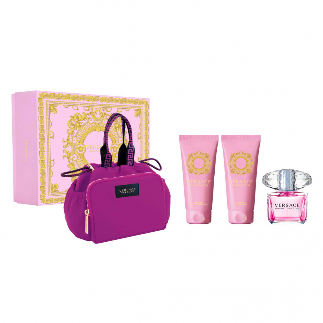 'Bright Crystal' Perfume Set - 4 Pieces