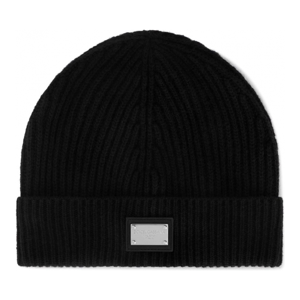 Men's 'DG Essentials Logo-Plaque' Beanie