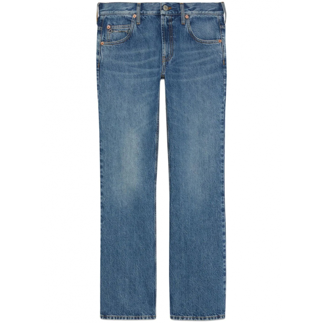 'Horsebit' Jeans für Damen