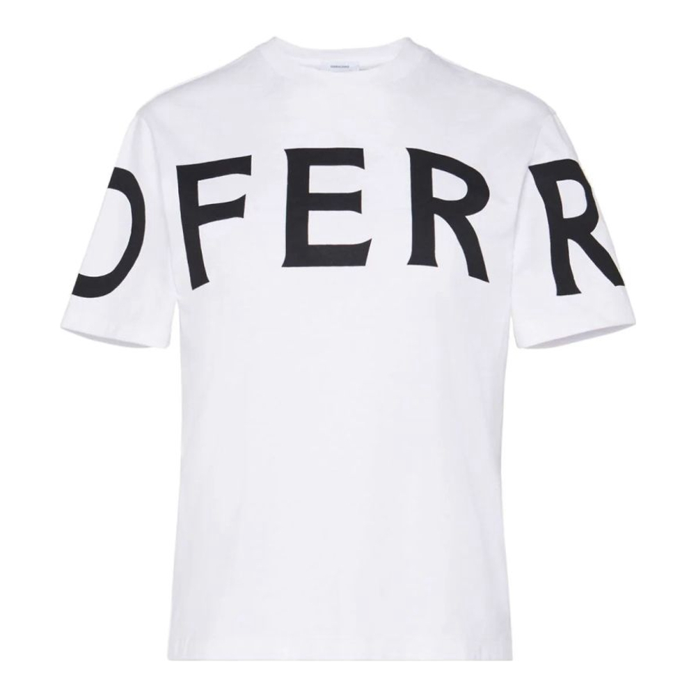 'Logo' T-Shirt für Damen