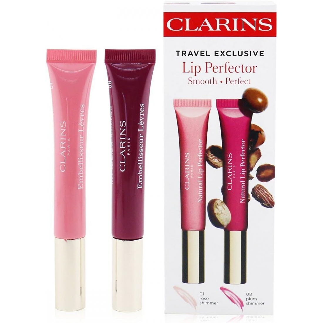 'Lip Perfector' Lipgloss-Set - 2 Stücke