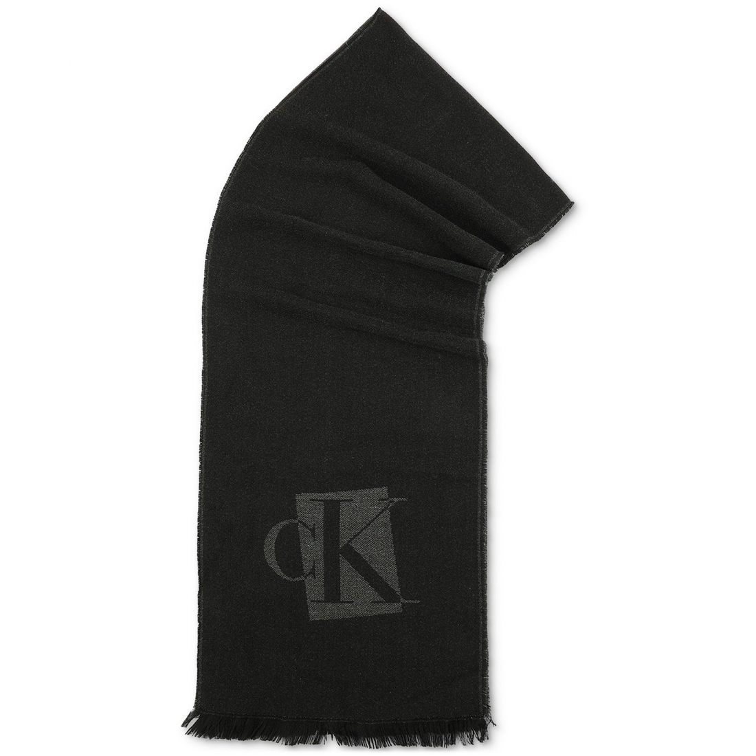 'Inverse CK Logo Yarn Dye Scarf' pour Hommes