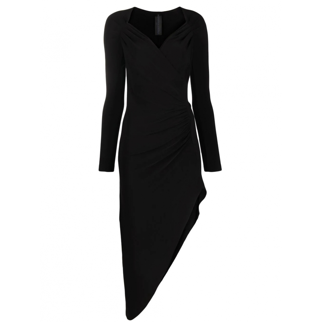 Women's 'Asymmetric-Hem' Long-Sleeved Dress