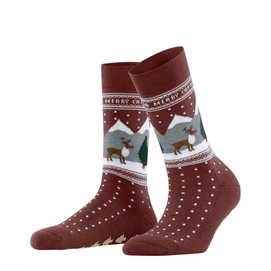 'White X-Mas' Socken für Damen