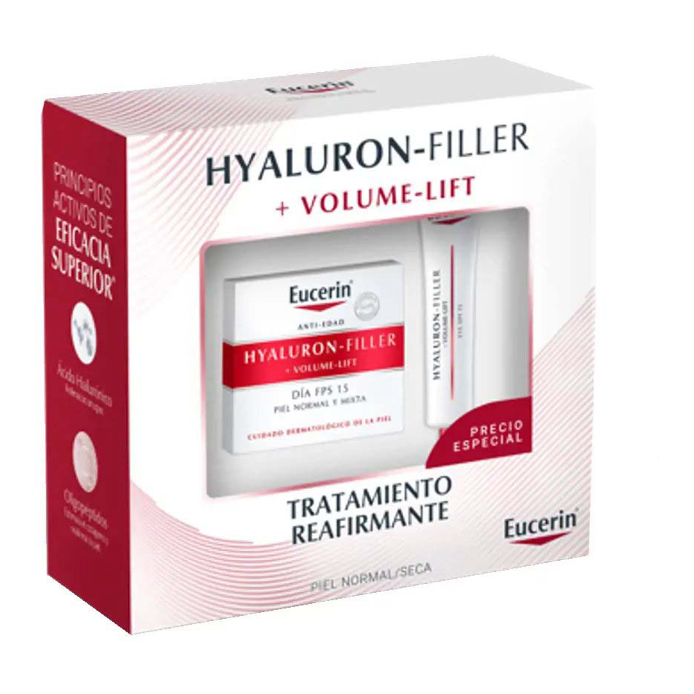 'Hyaluron-Filler + Volume Lift Day' Hautpflege-Set - 2 Stücke