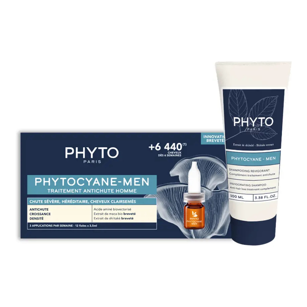 'Phytocyane Soin Anti-Chute Homme' Anti-Hair Loss Set