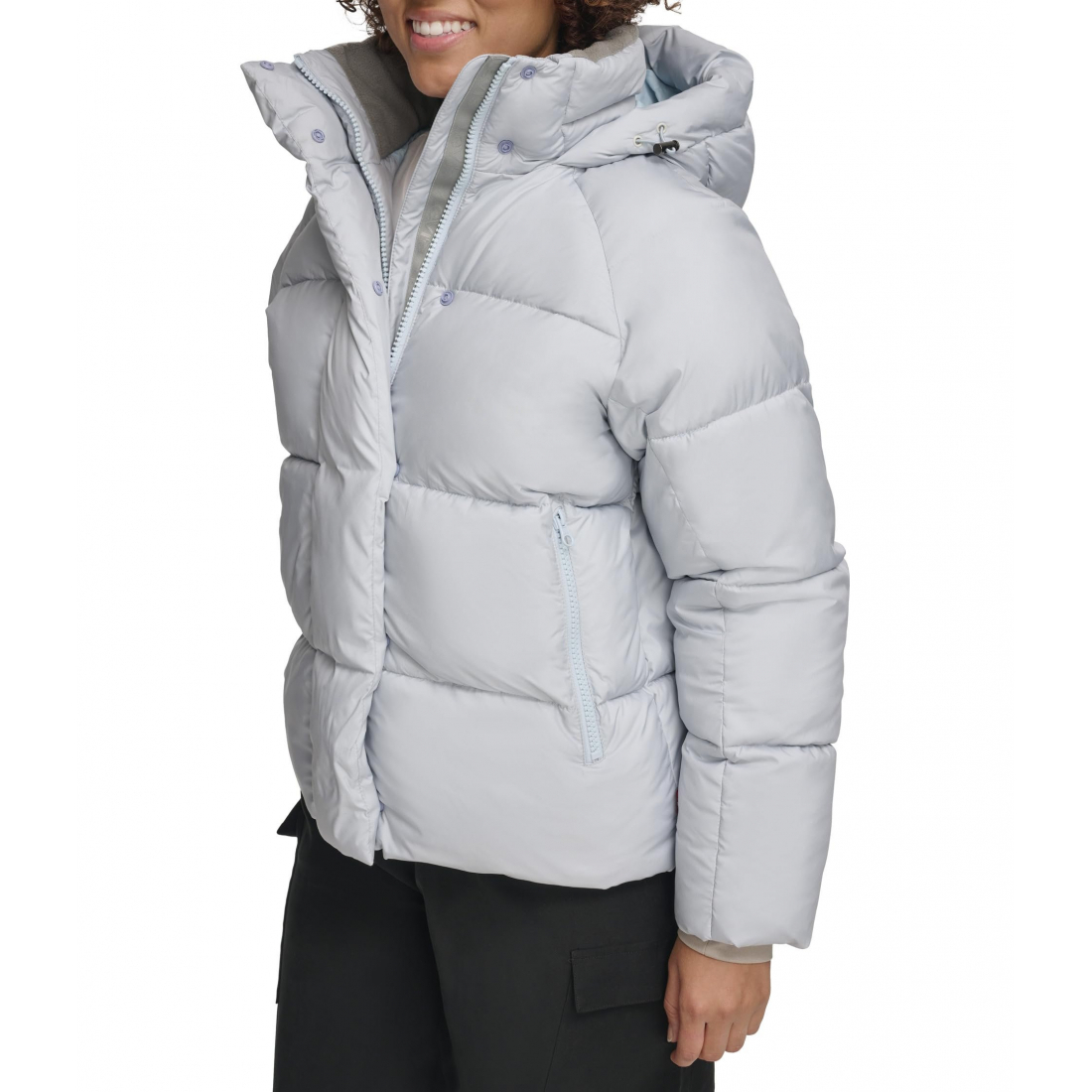 Women's 'Quilted Hooded Bubble' Puffer Jacket