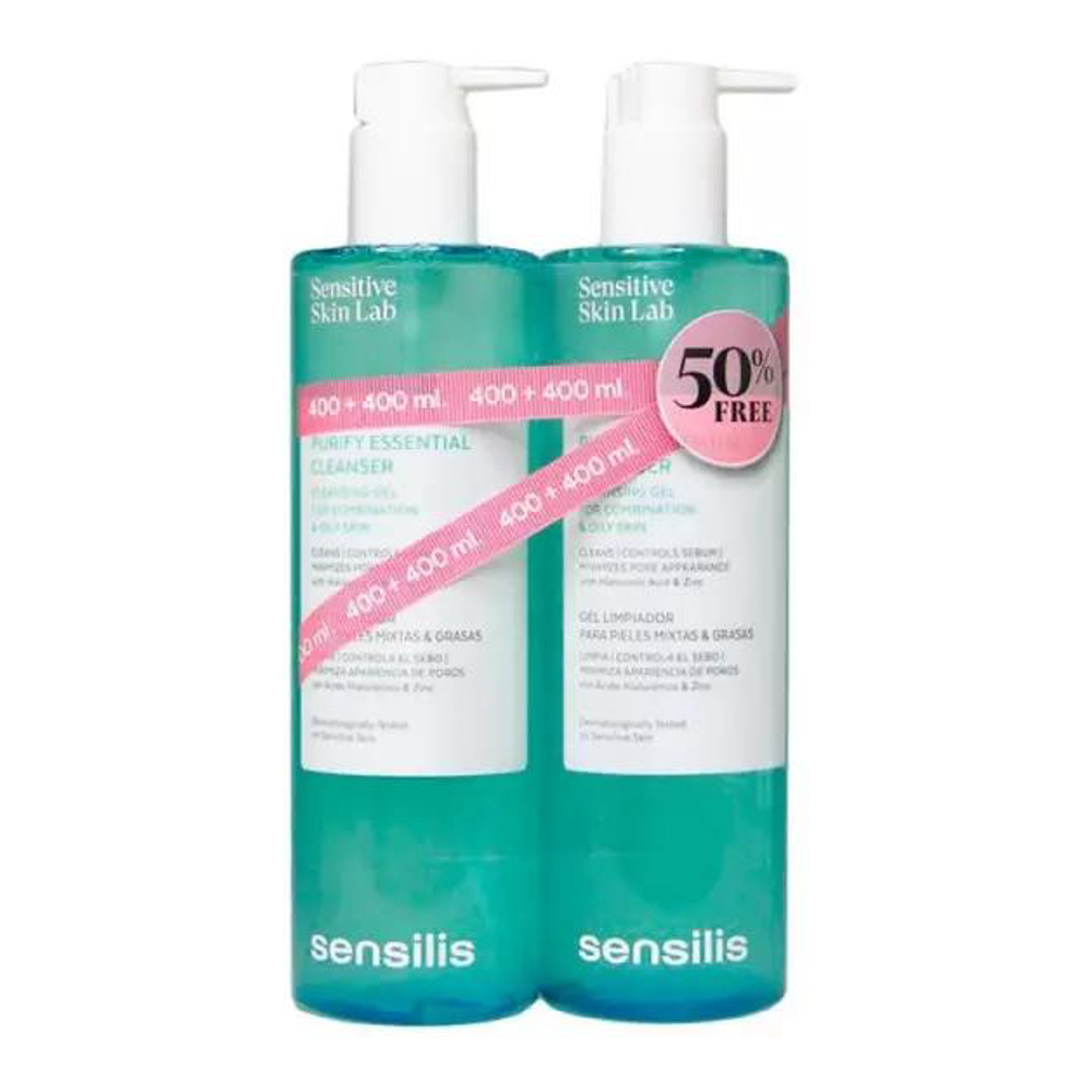 'Purify Essential' Gesichtsreiniger - 400 ml, 2 Stücke