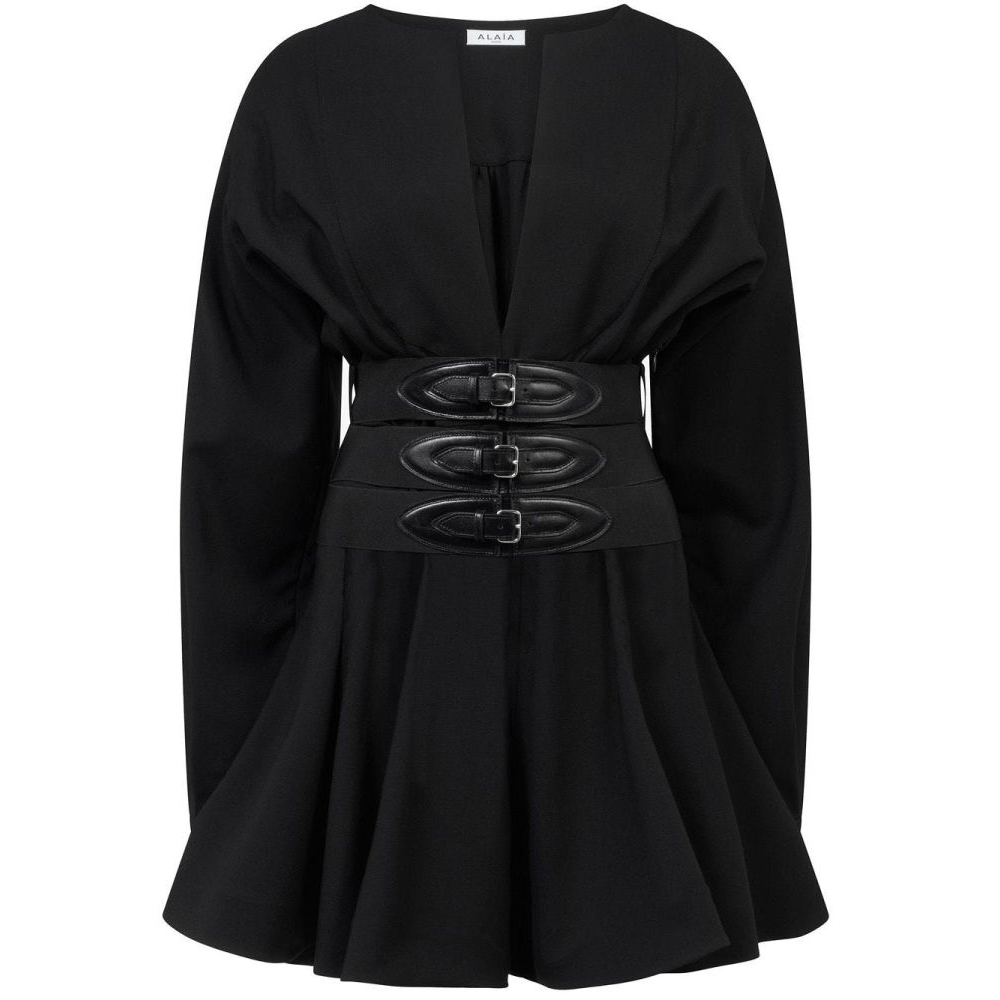 'Buckle' Mini Kleid für Damen