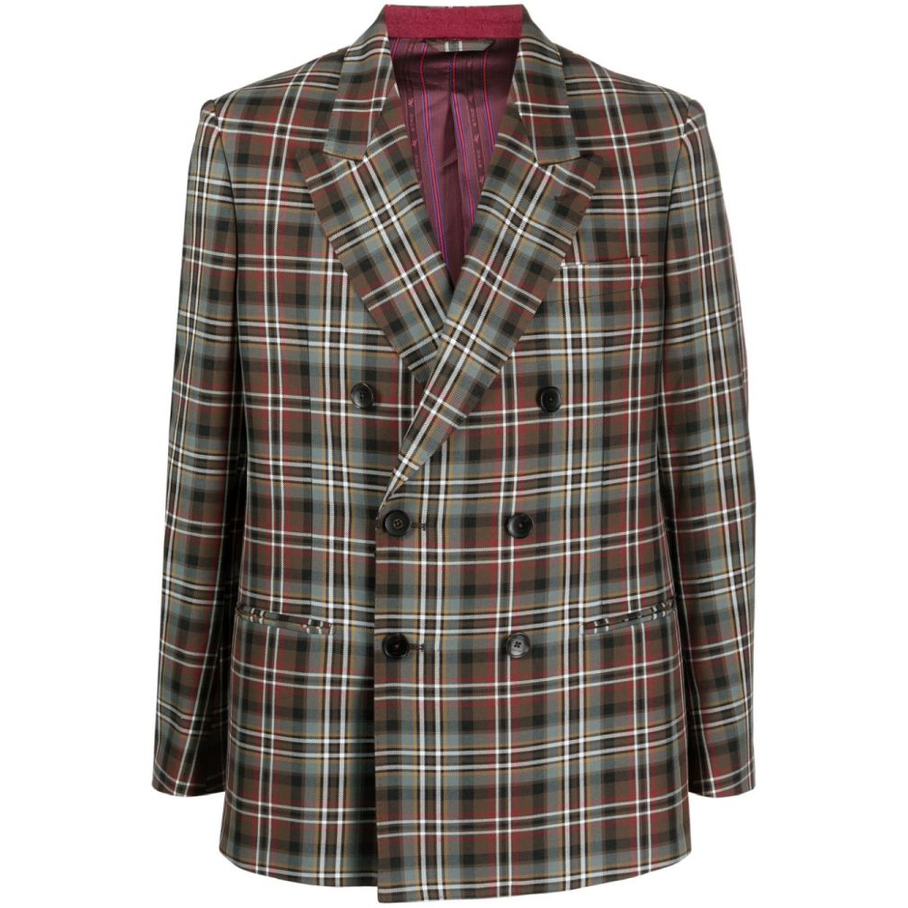 'Plaid-Check' Klassischer Blazer für Herren