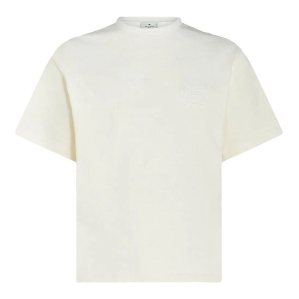 'Logo-Embroidered' T-Shirt für Herren