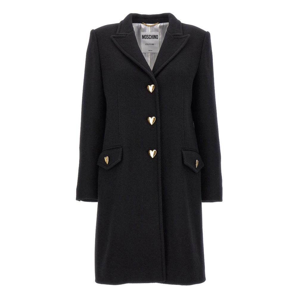 Women's 'Heart Button' Coat