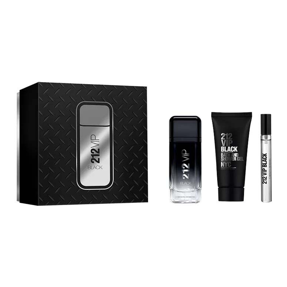 Coffret de parfum '212 VIP Black' - 3 Pièces