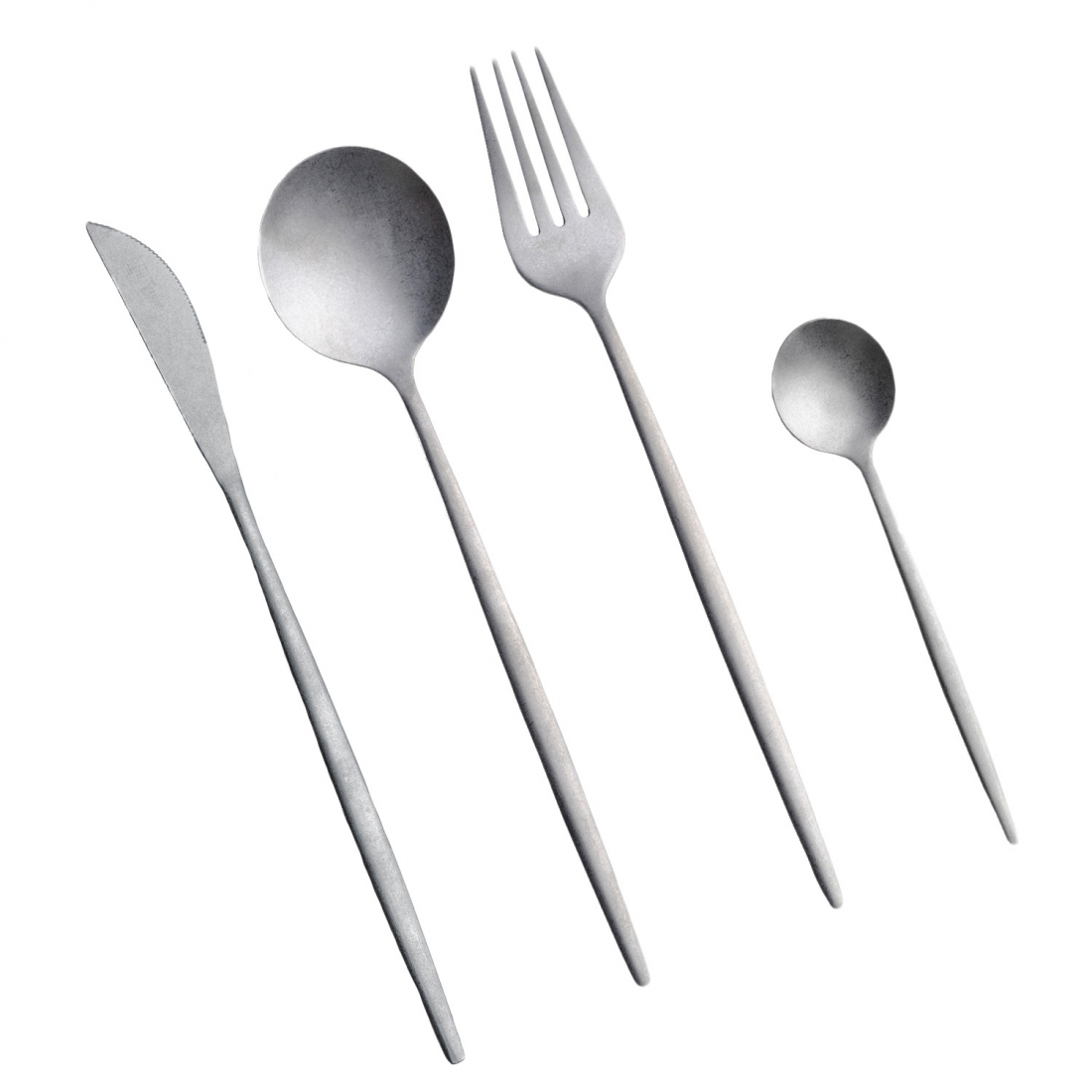 Zen Set 24 Pcs Cutlery In Pvd Steel