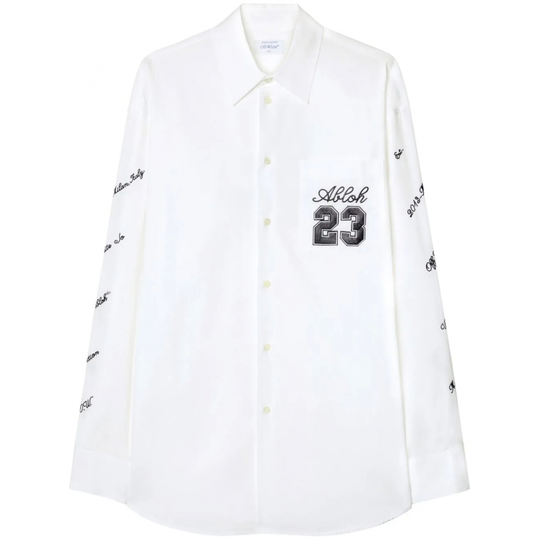 Chemise 'Logo-Embroidered' pour Hommes