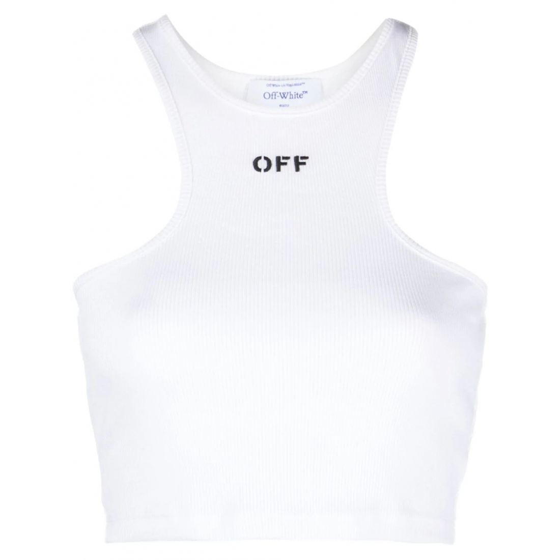 'Off-Stamp' Crop Top für Damen