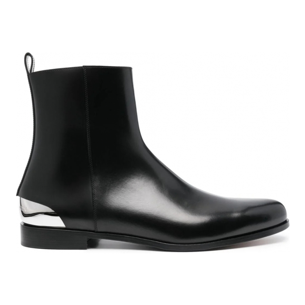 Men's 'Logo-Engraved' Chelsea Boots