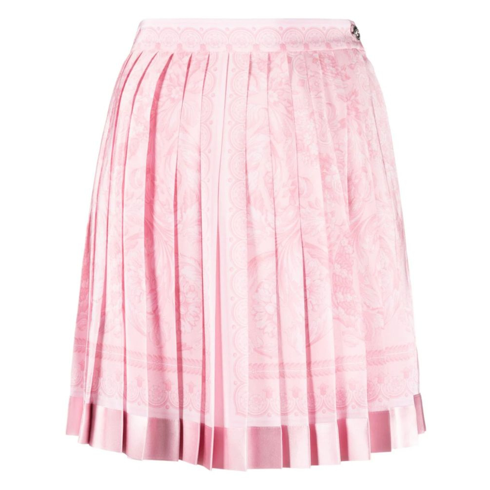 Women's 'Barocco Pleated' Mini Skirt