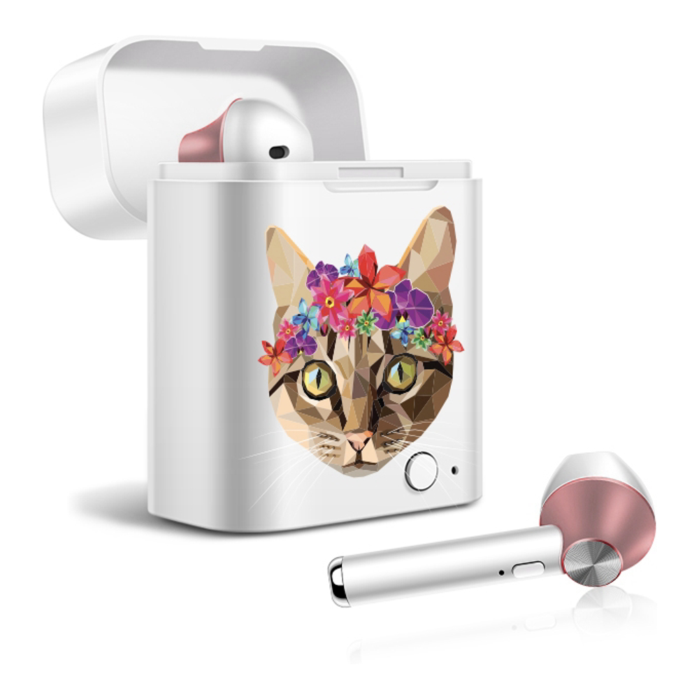 'Bluetooth 5.0 Stereo Flower Cat' Wireless Earphones