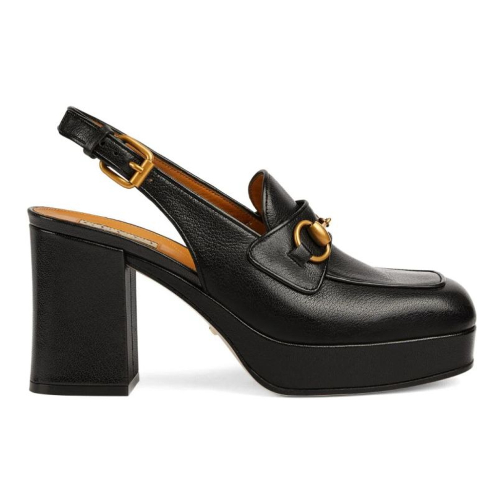 'Horsebit' Plateau Pumps für Damen