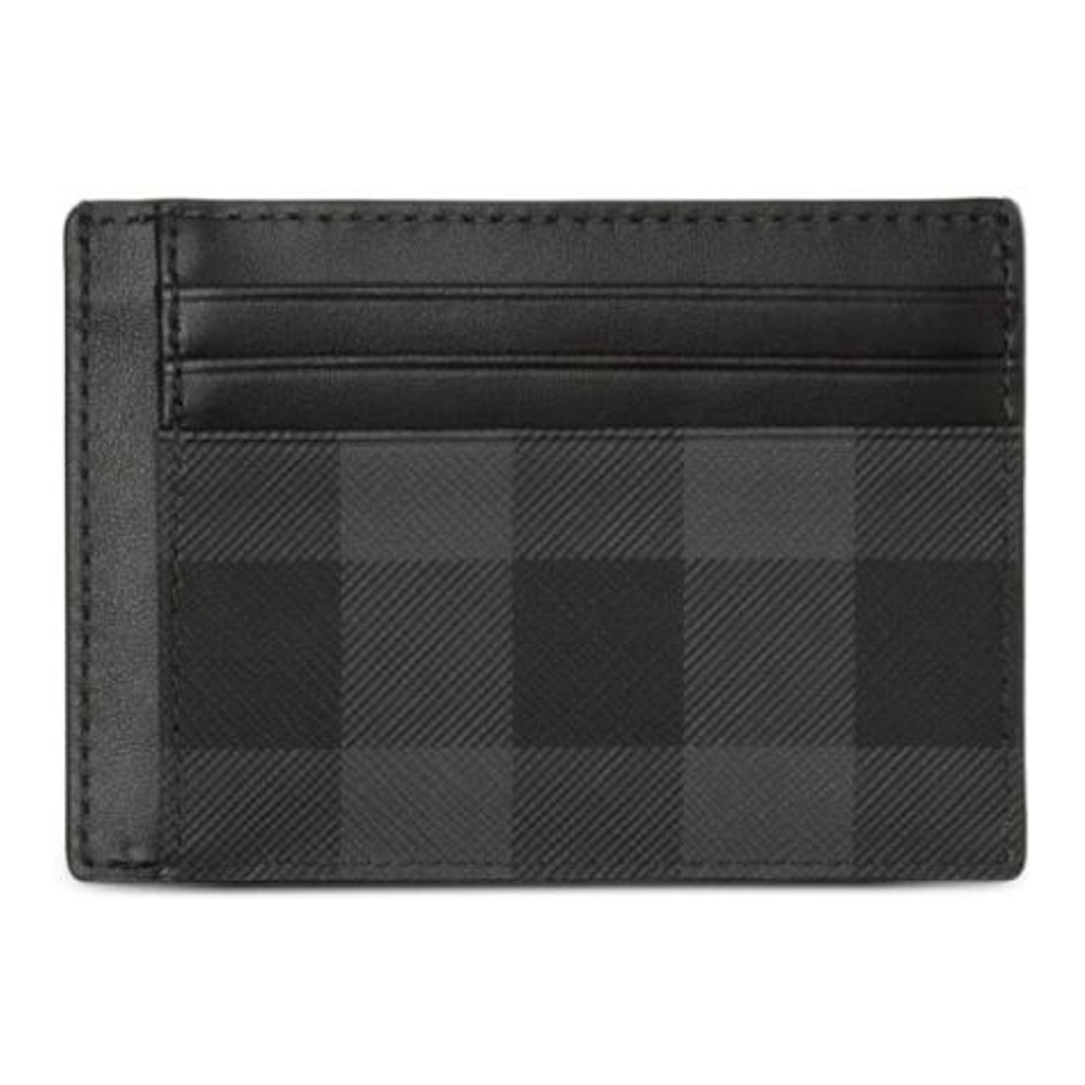 Men's 'Checkered' Card Holder