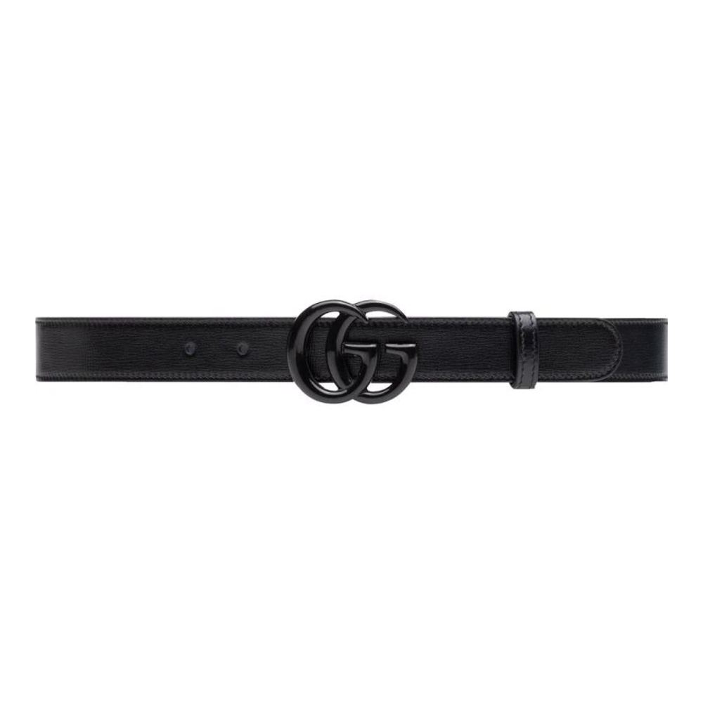 Men's 'GG Marmont Buckle' Belt