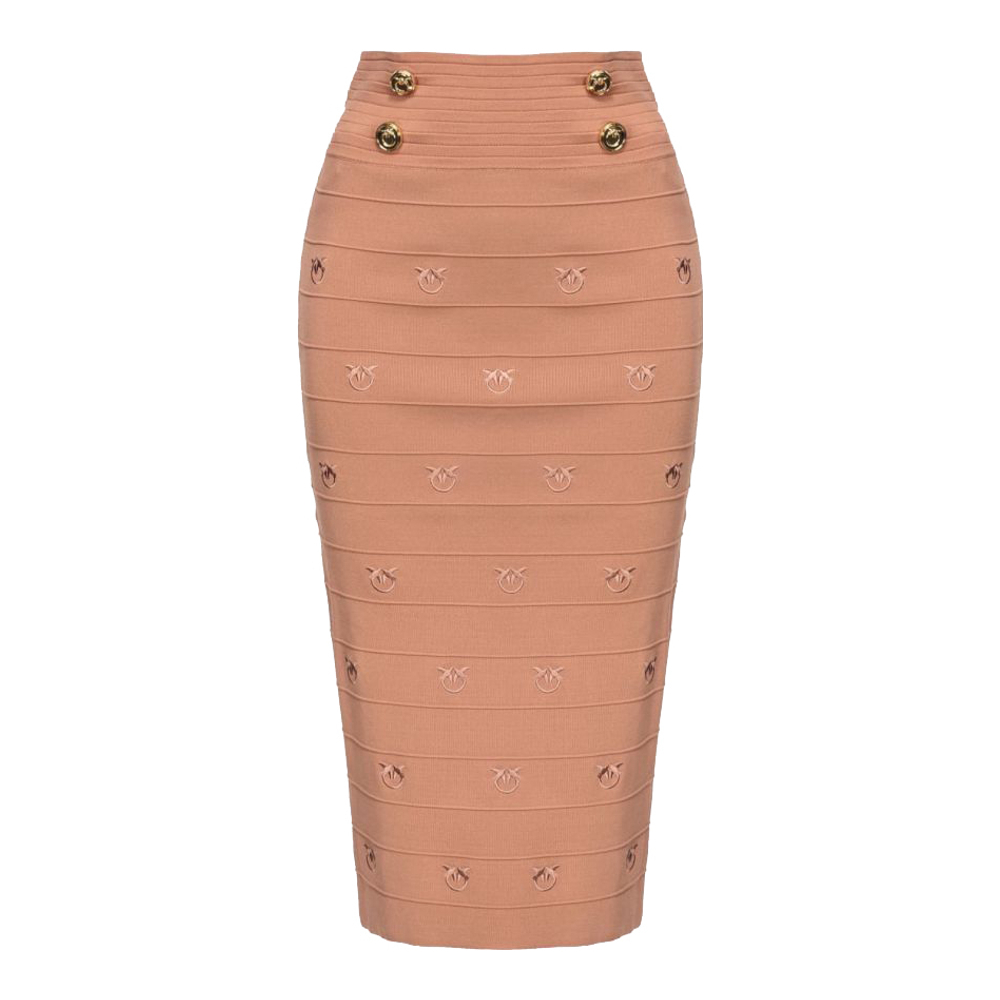 Women's 'Love Birds' Midi Skirt