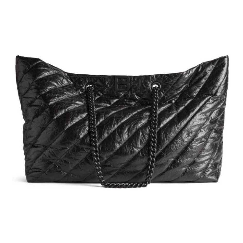 'Large Crush Quilted' Tote Handtasche für Damen