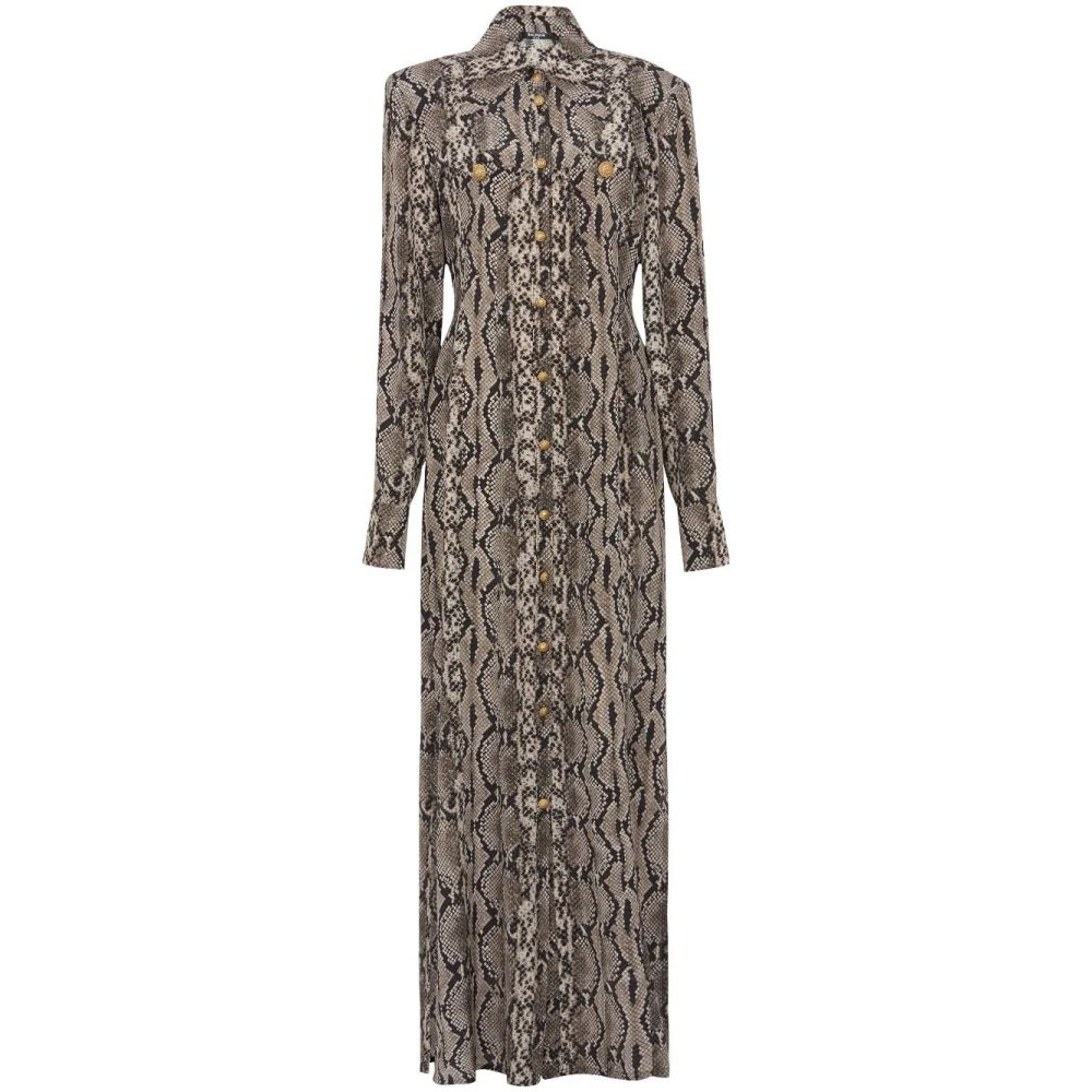 Women's 'Snake Maxi' Shirtdress