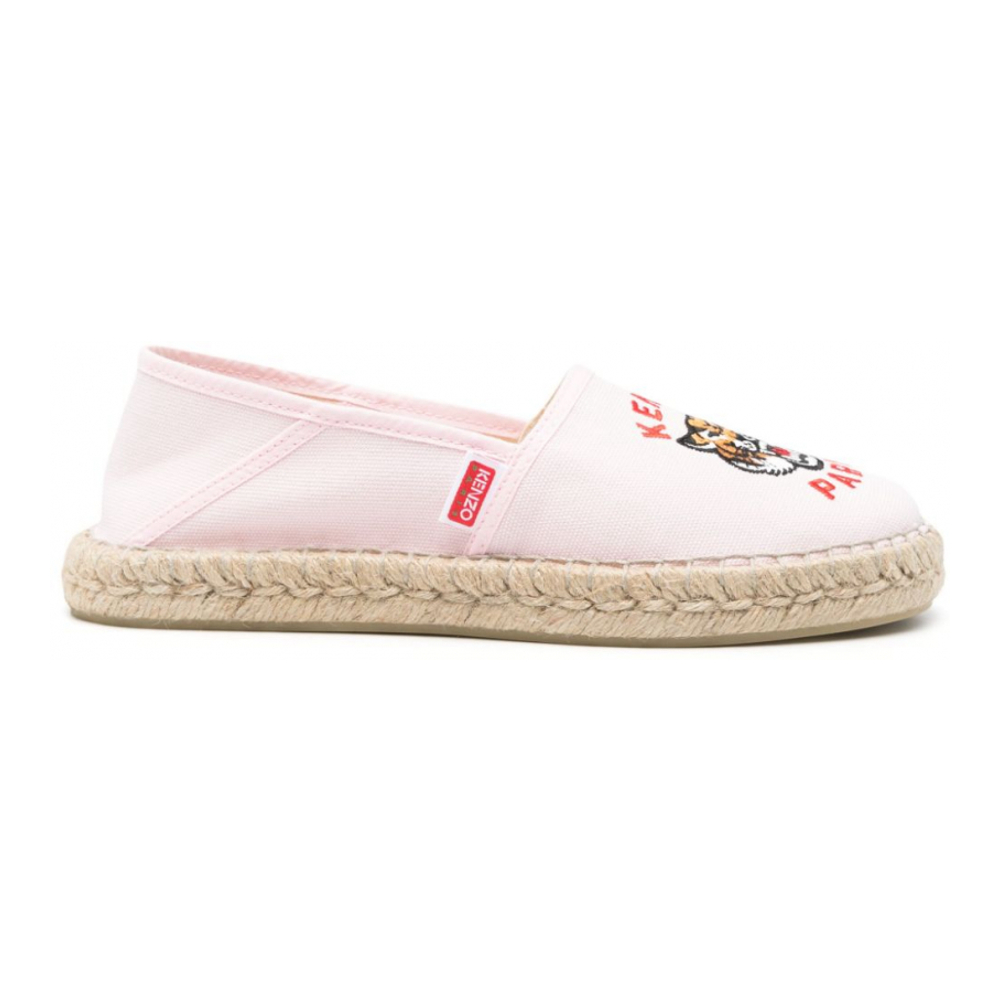 Espadrilles 'Tiger Logo Embroidered' pour Femmes