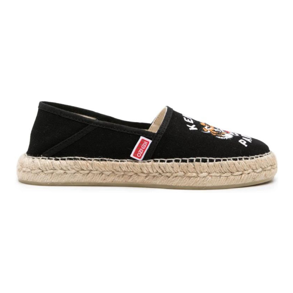 Women's 'Tiger Logo-Embroidered' Espadrilles