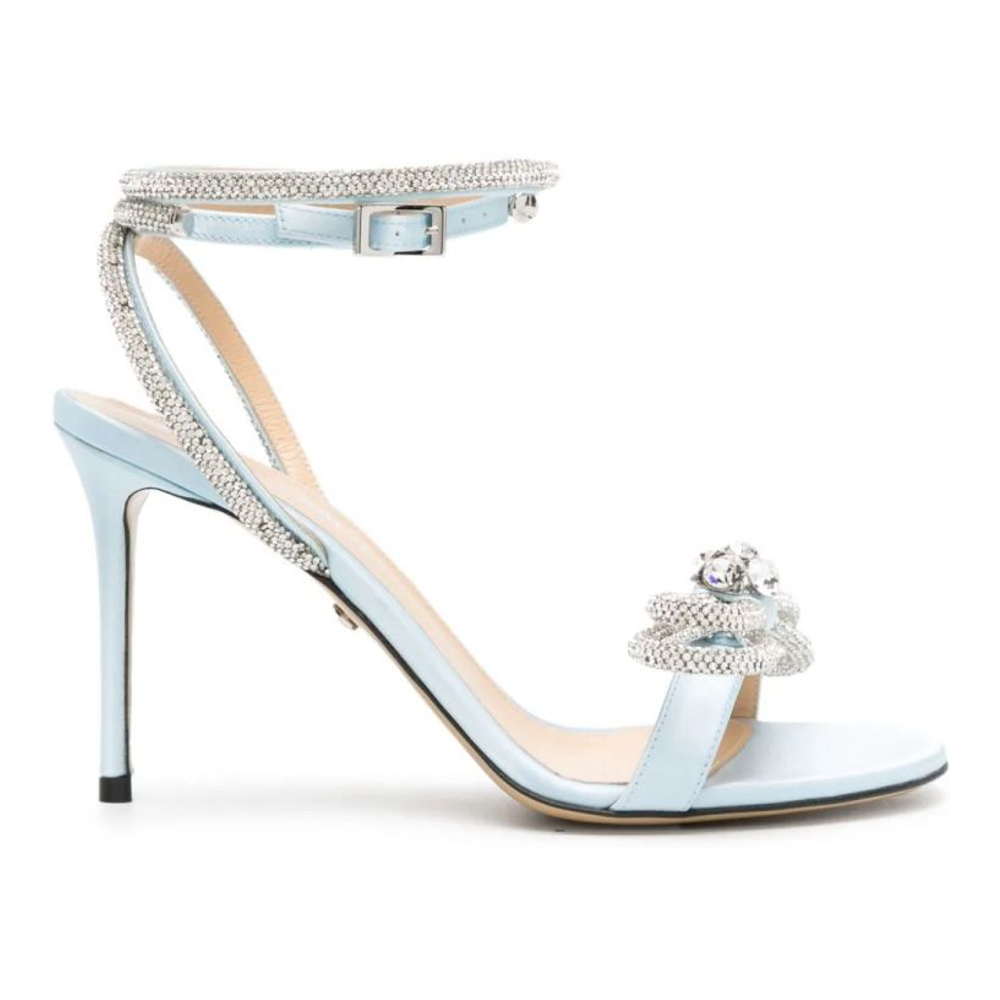 'Crystal-Embellished' Sandalen mit Absatz für Damen