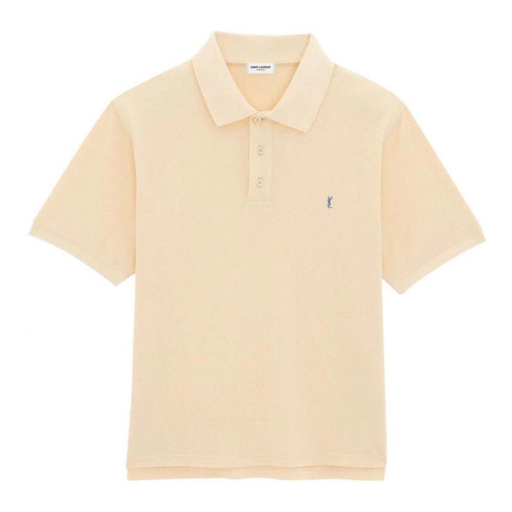 Polo 'Cassandre Logo-Embroidered' pour Hommes