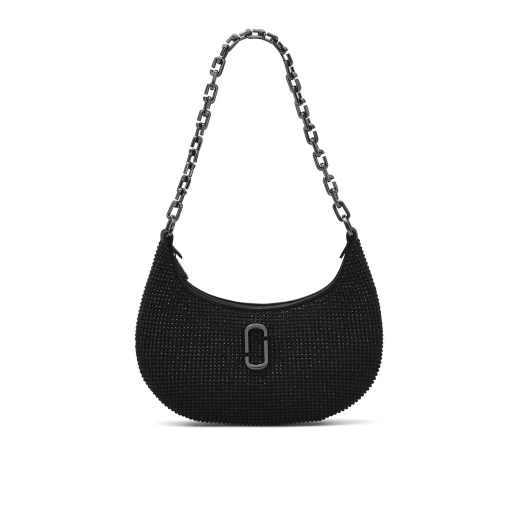 'The Rhinestone Small Curve' Schultertasche für Damen