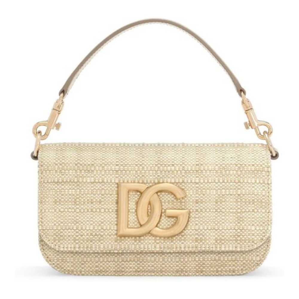 Women's 'DG Plaque' Top Handle Bag