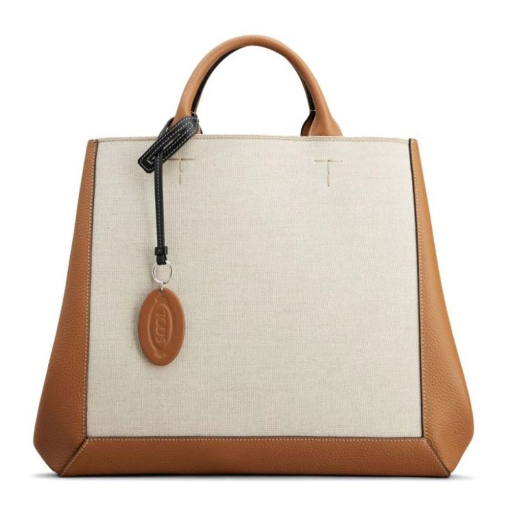 Women's 'Colour-Block' Tote Bag