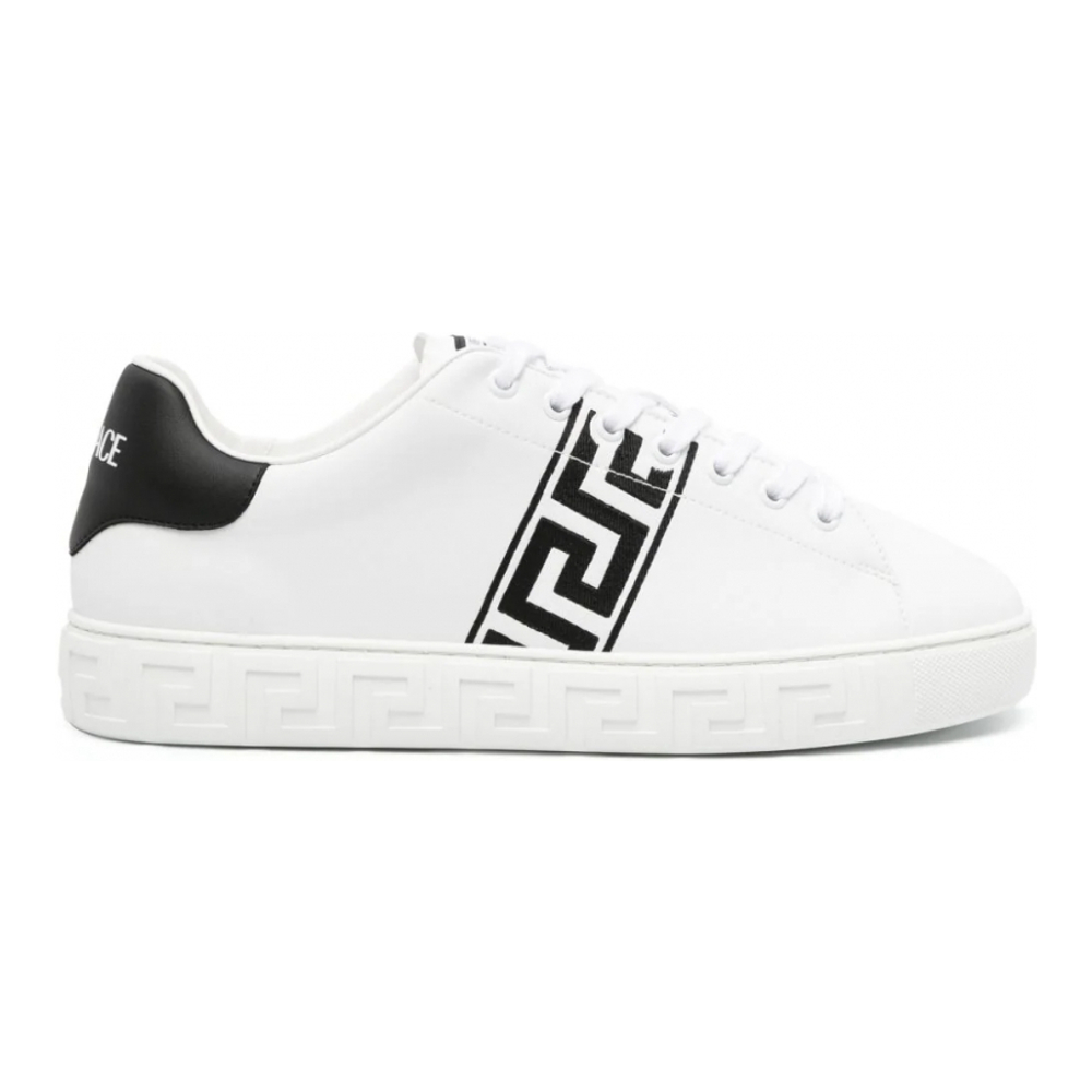 Men's 'Greca-Embroidered' Sneakers