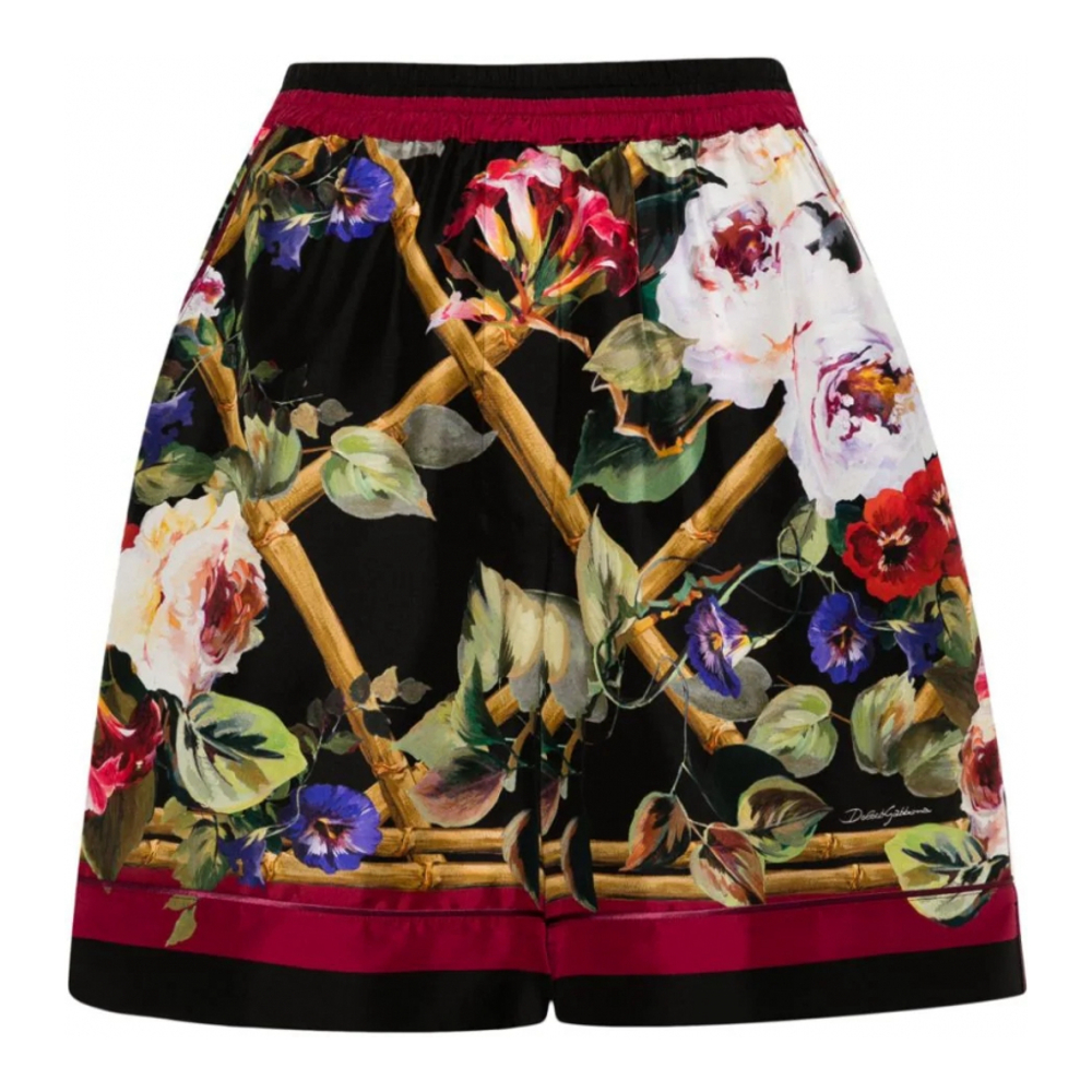 Short 'Floral' pour Femmes