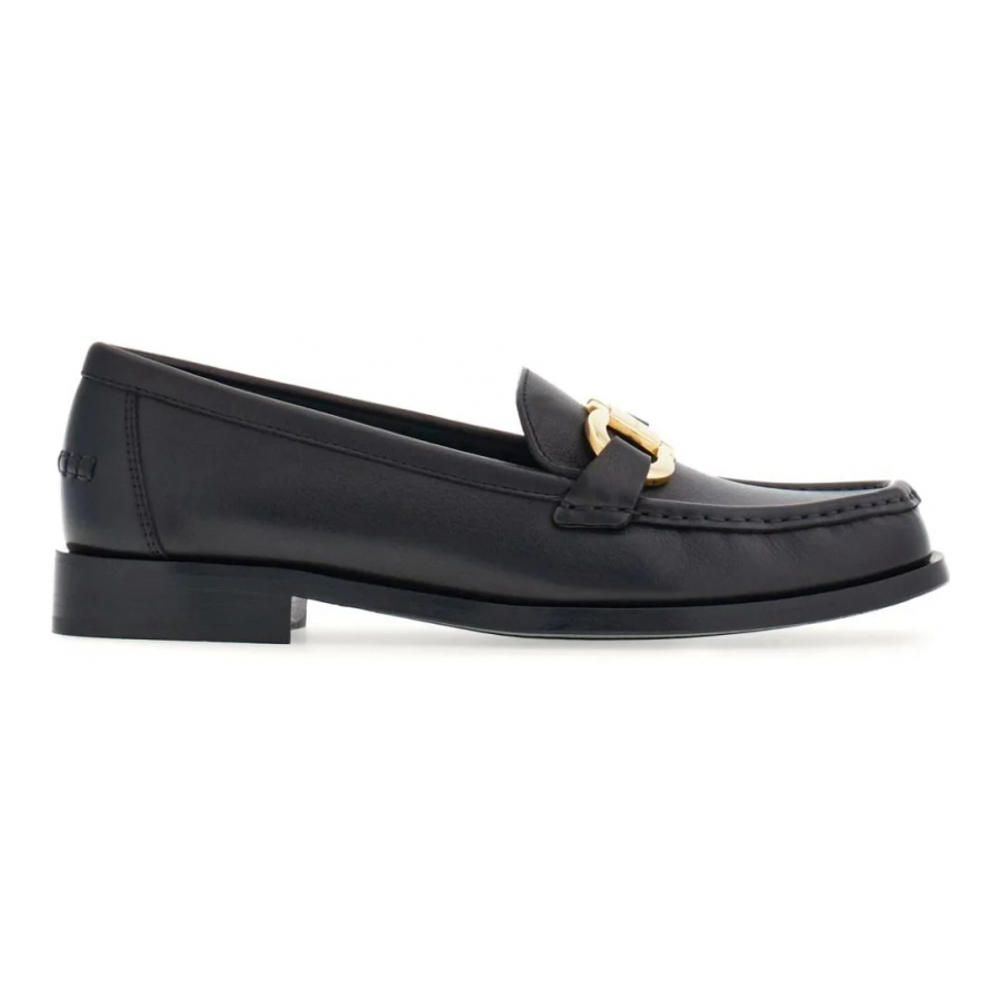 Women's 'Logo-Plaque' Loafers