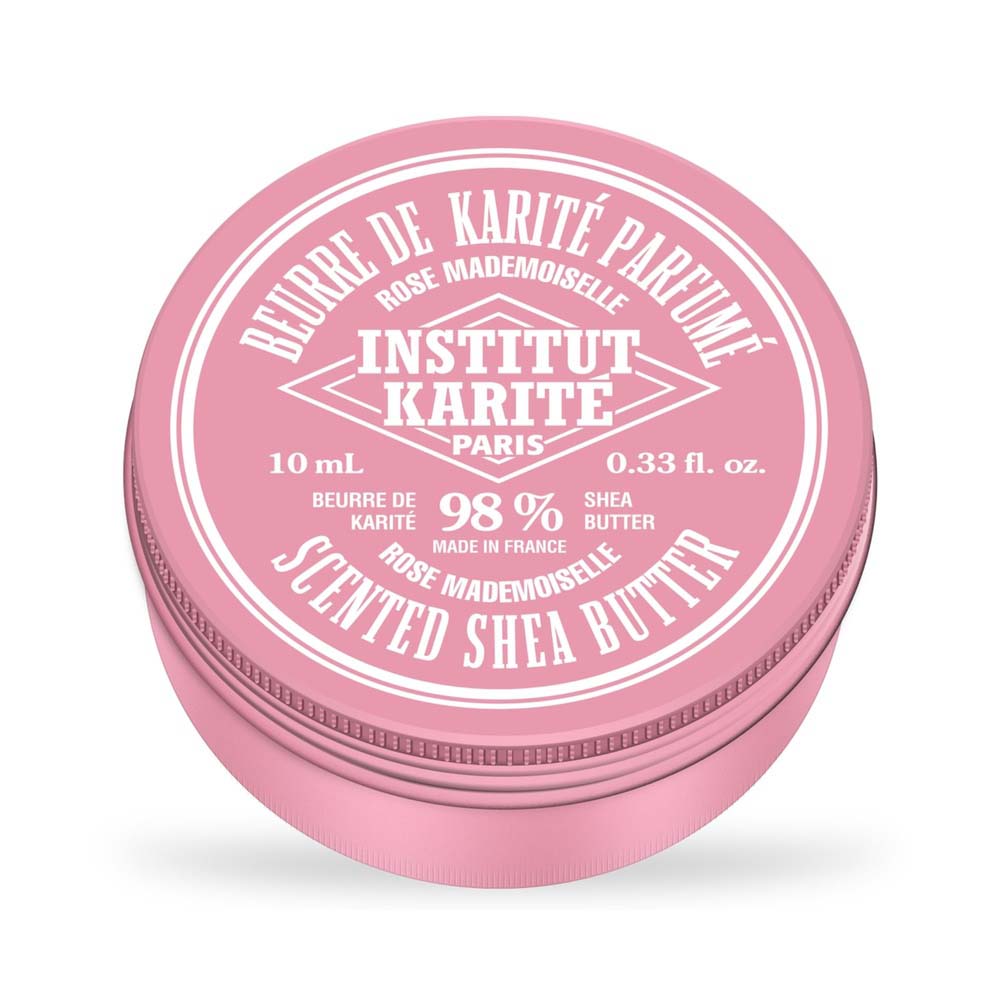 Beurre de Karité 'Rose Mademoiselle Face, Body & Hair Scented' - 10 ml