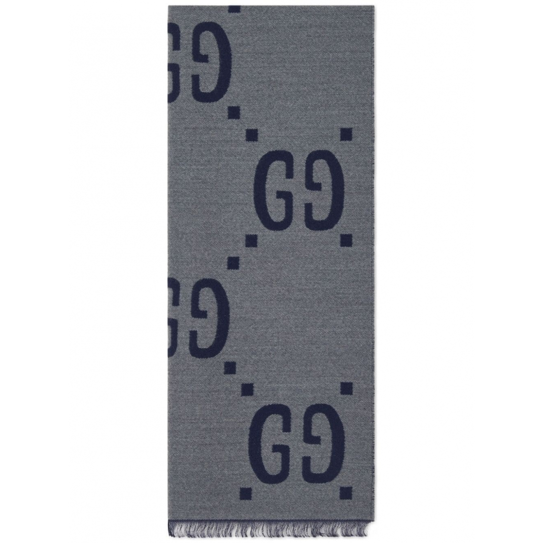 Men's 'Gg' Wool Scarf