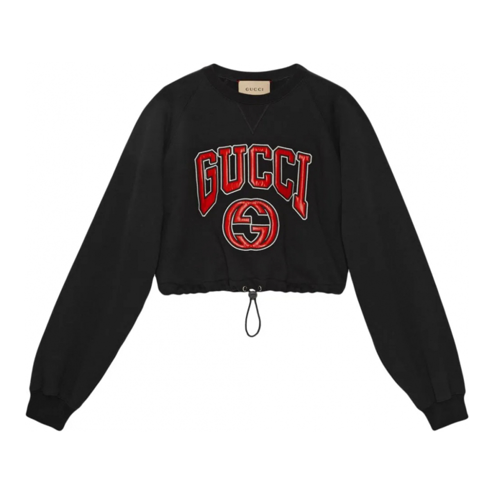 'Logo-Appliqué' Sweatshirt für Damen