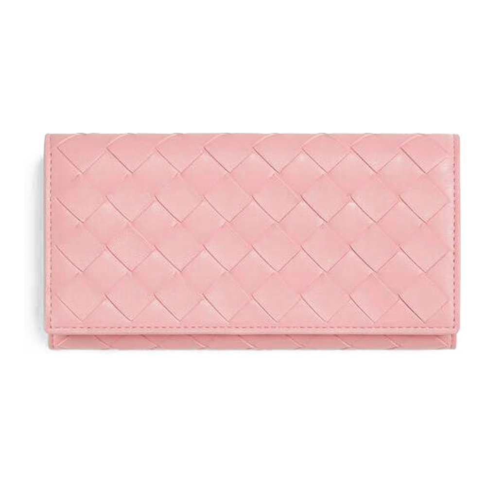 Portefeuille 'Intrecciato Large Flap' pour Femmes