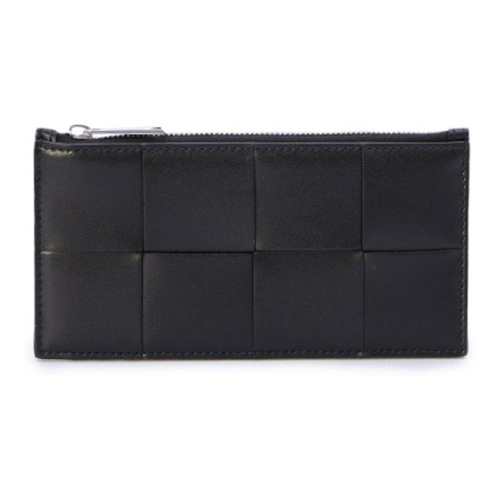 Men's 'Intrecciato' Card Holder